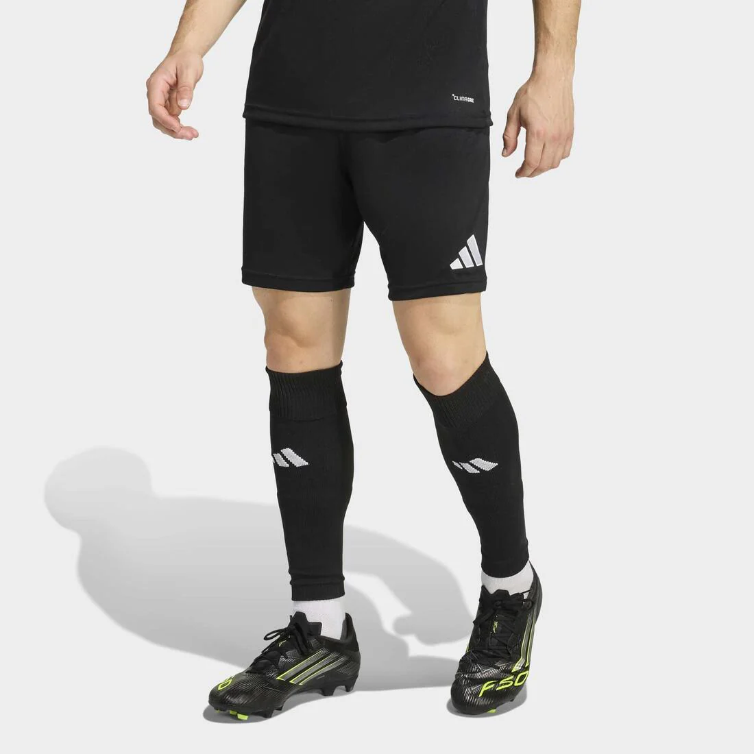Short de football Entrada 26 Adulte Noir - Image 2