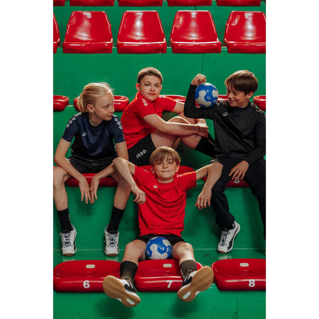 Short de handball enfant - H100 noir - Image 8