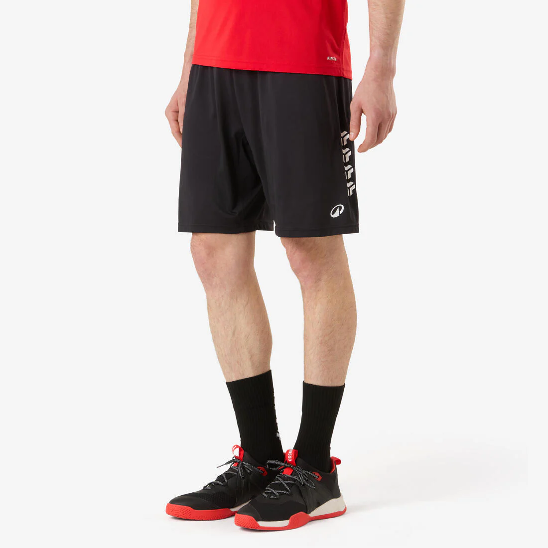 Short de handball Homme - H100 noir - Image 3