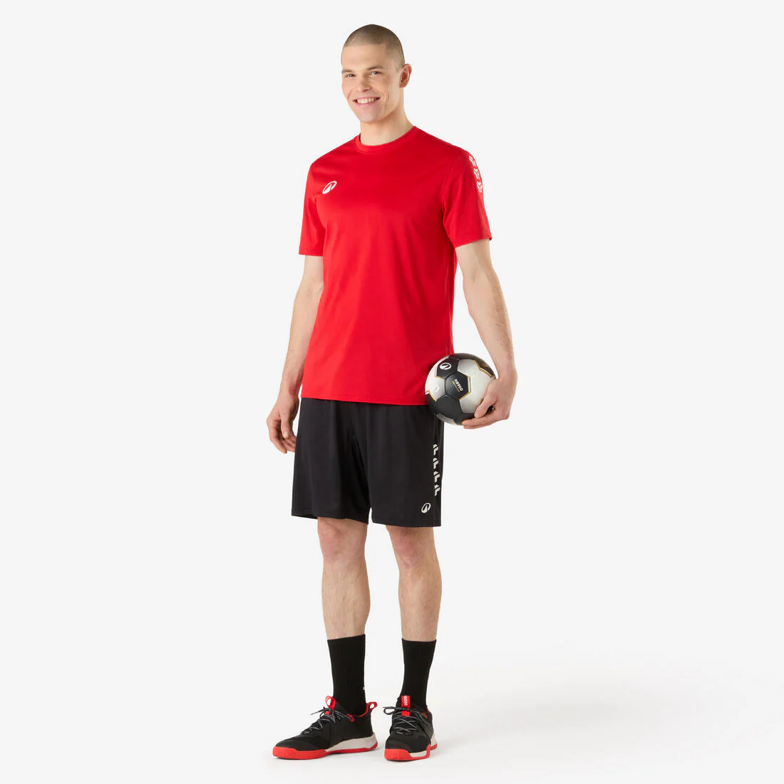 Short de handball Homme - H100 noir - Image 6