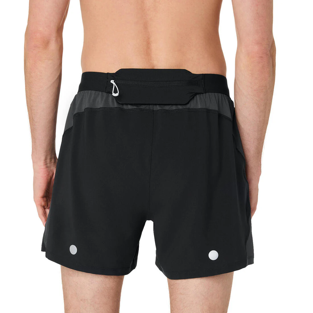 Short de running homme, Asics noir - Image 4