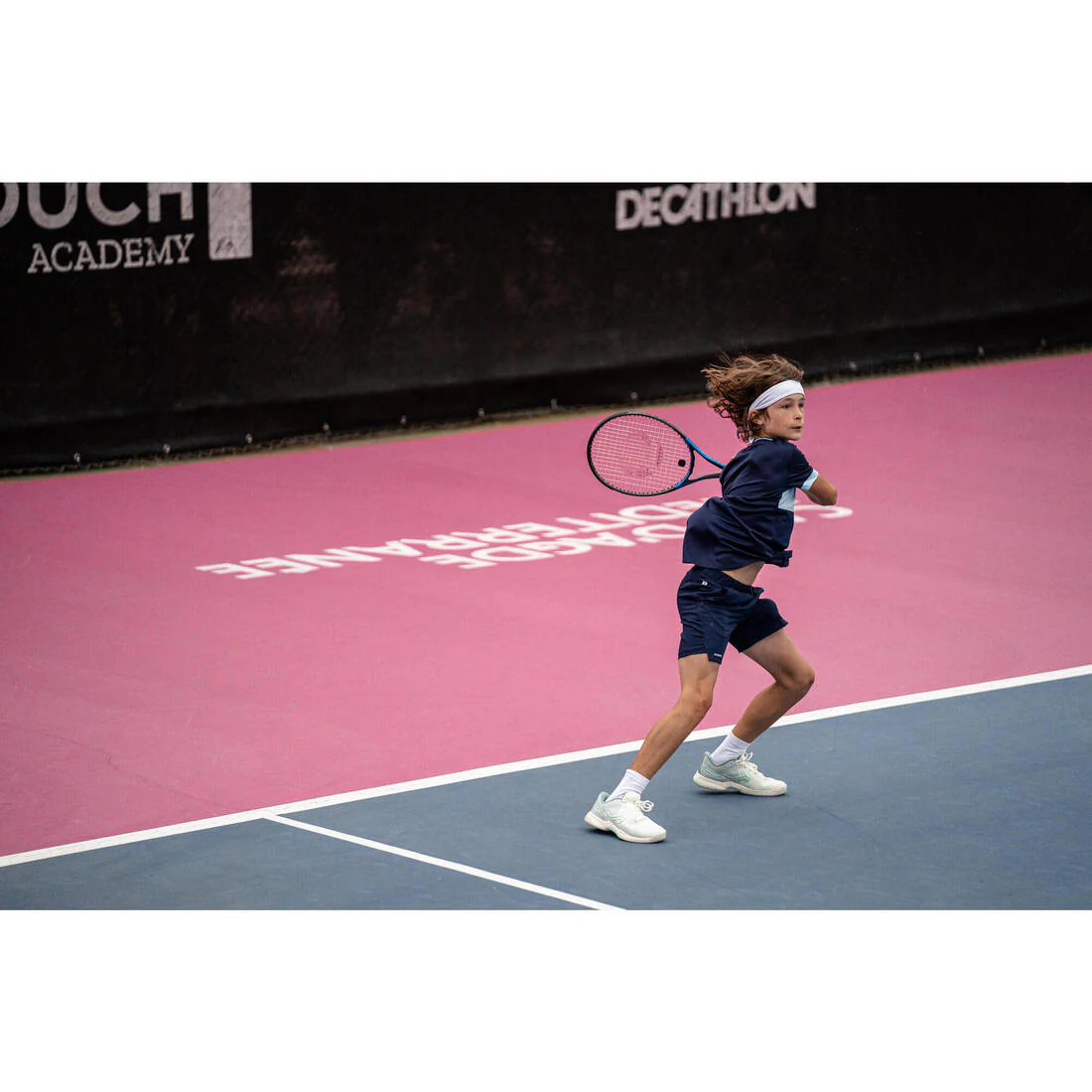 Short de tennis Junior -TSH dry marine - Image 14