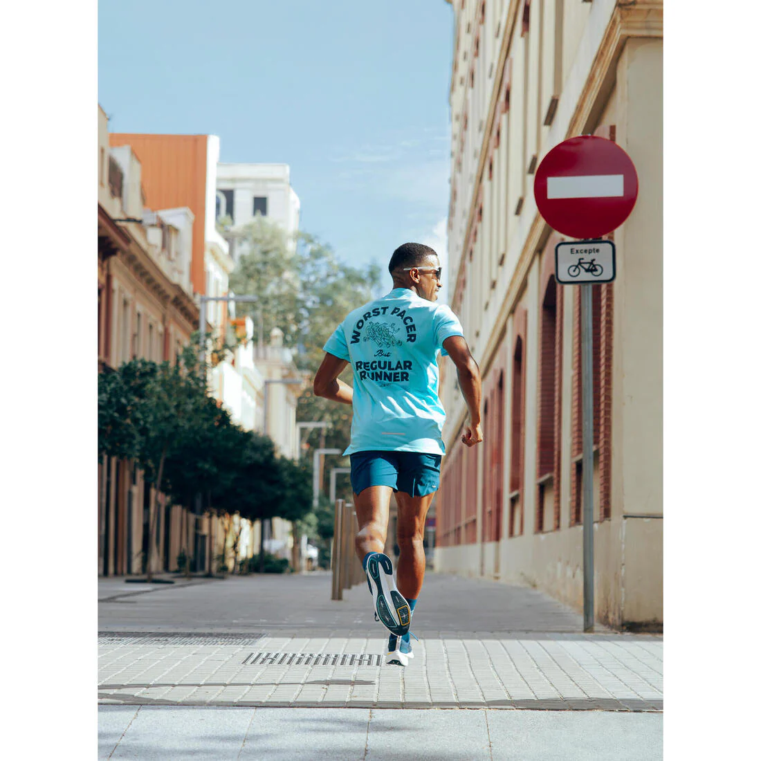 Short de running Homme - KIPRUN Run 500 Confort - Image 24
