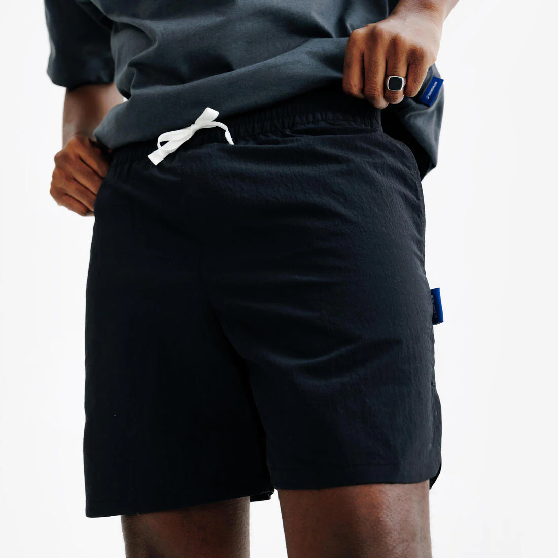 Short toile homme, Elementals - Image 11