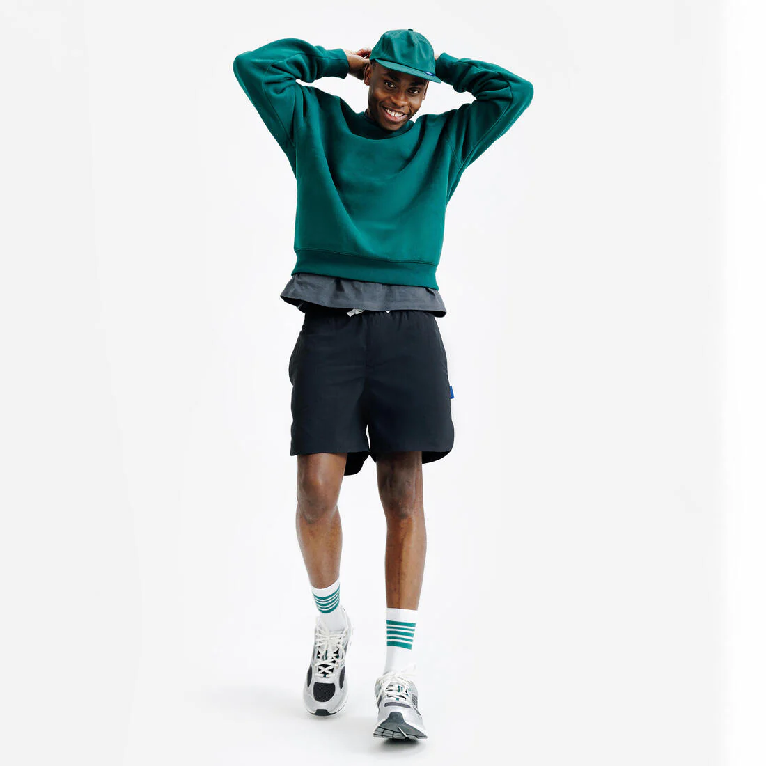 Short toile homme, Elementals - Image 8