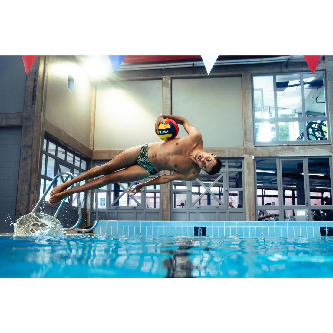 Slip de bain water polo Homme - 500 Tiki - Image 15
