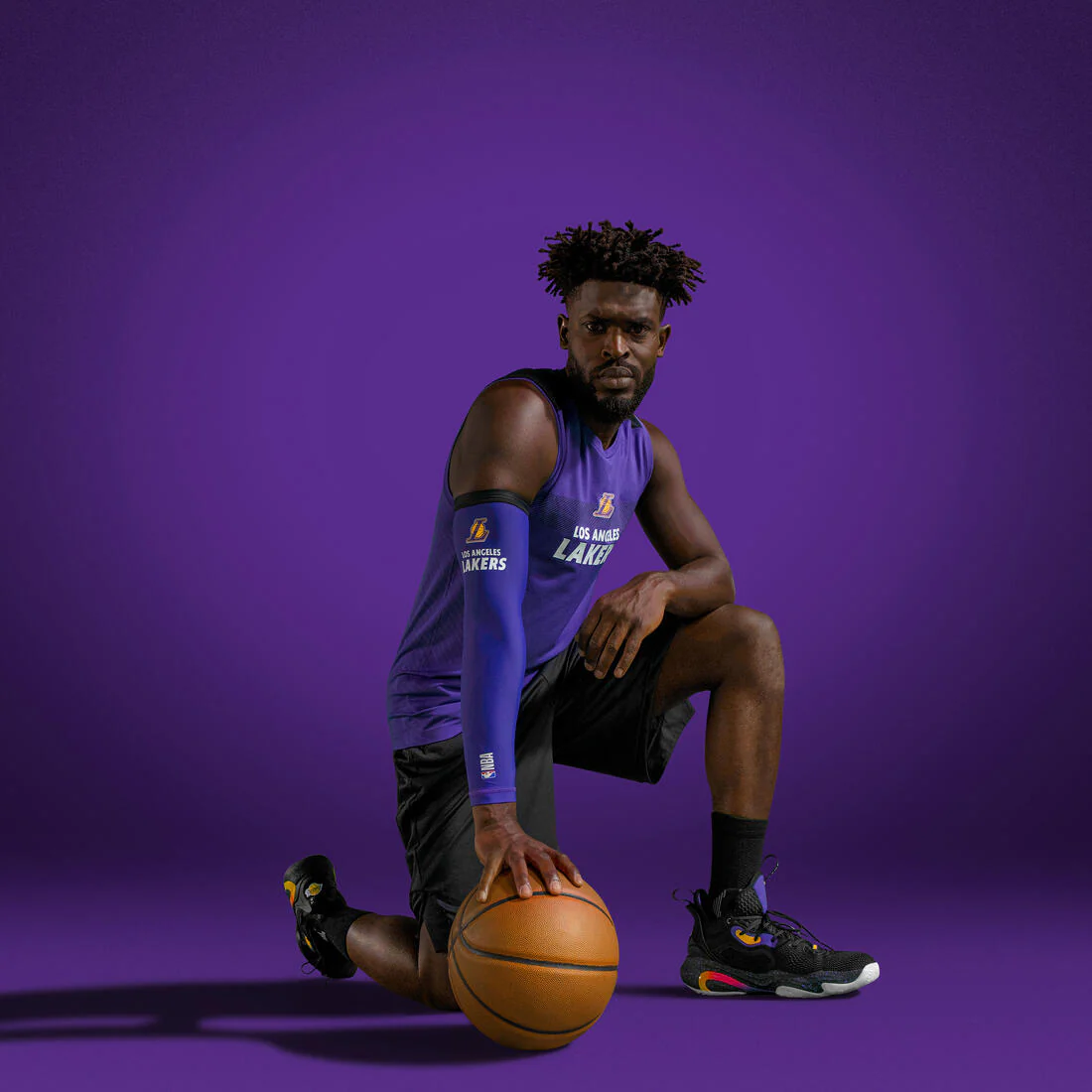 Sous-maillot basketball nba los angeles lakers sans manche adulte - ut500 - Image 13