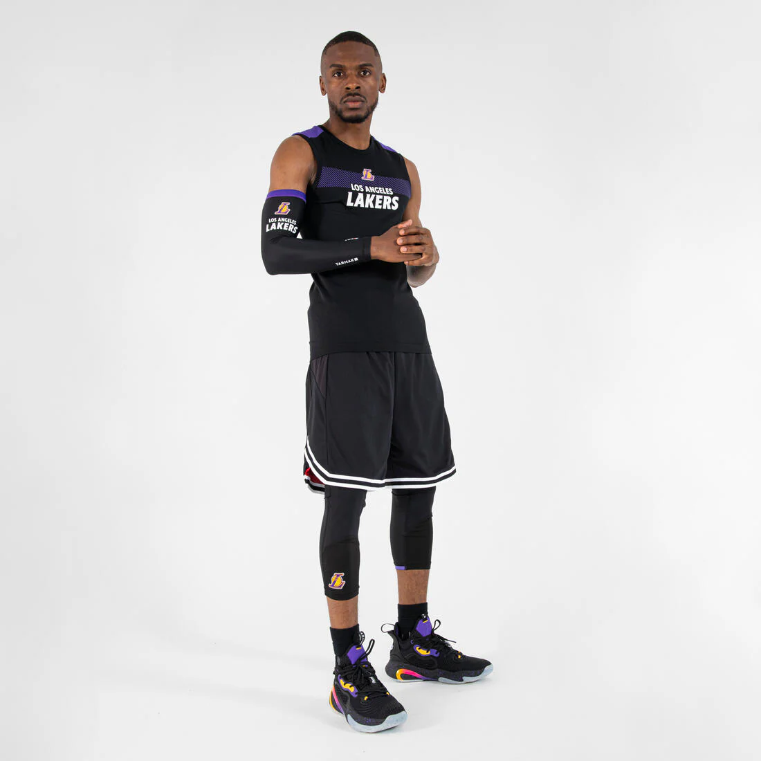 Sous-maillot basketball nba los angeles lakers sans manche adulte - ut500 - Image 3