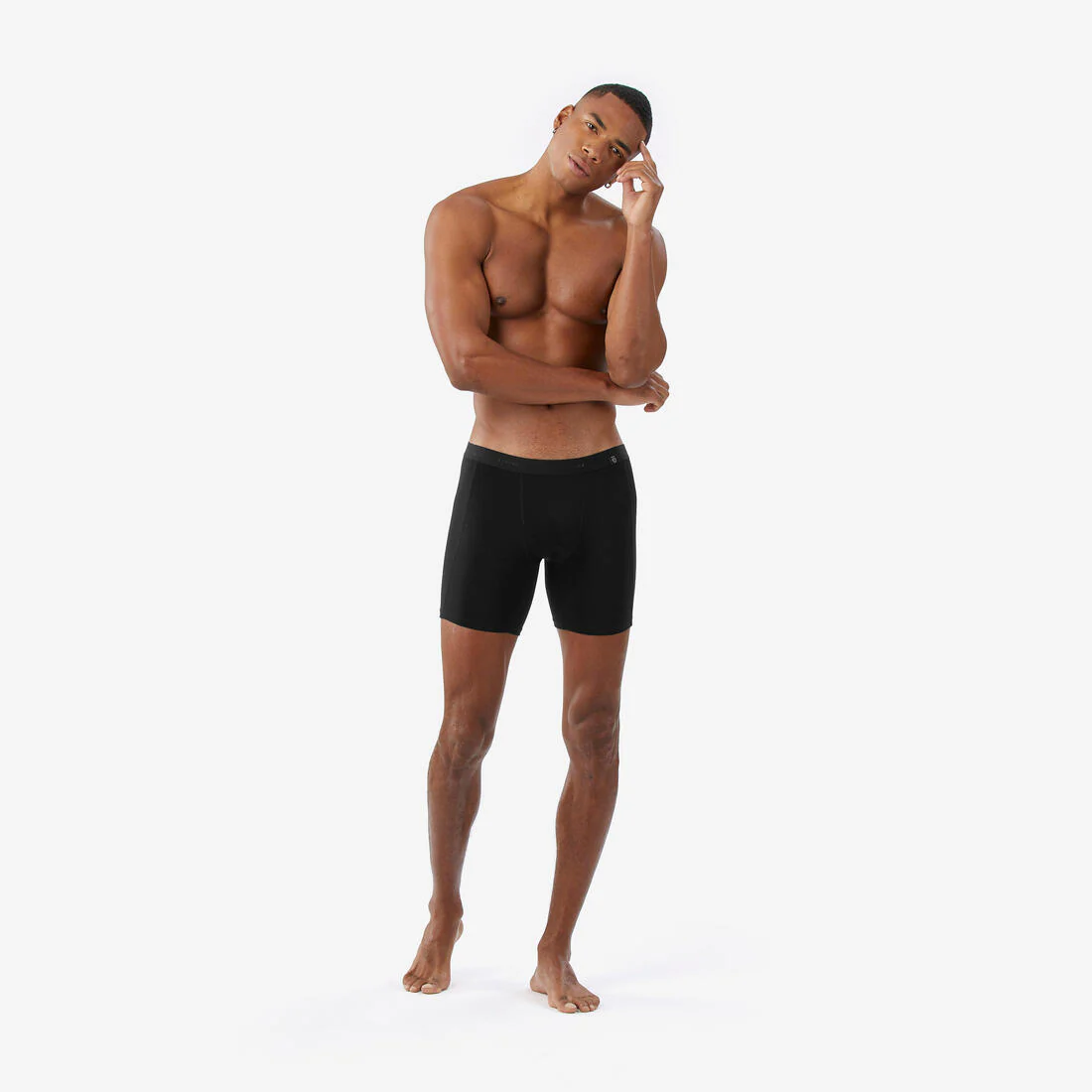 Sous-vêtement boxer en laine mérinos de trek montagne mt500 - homme - Image 2