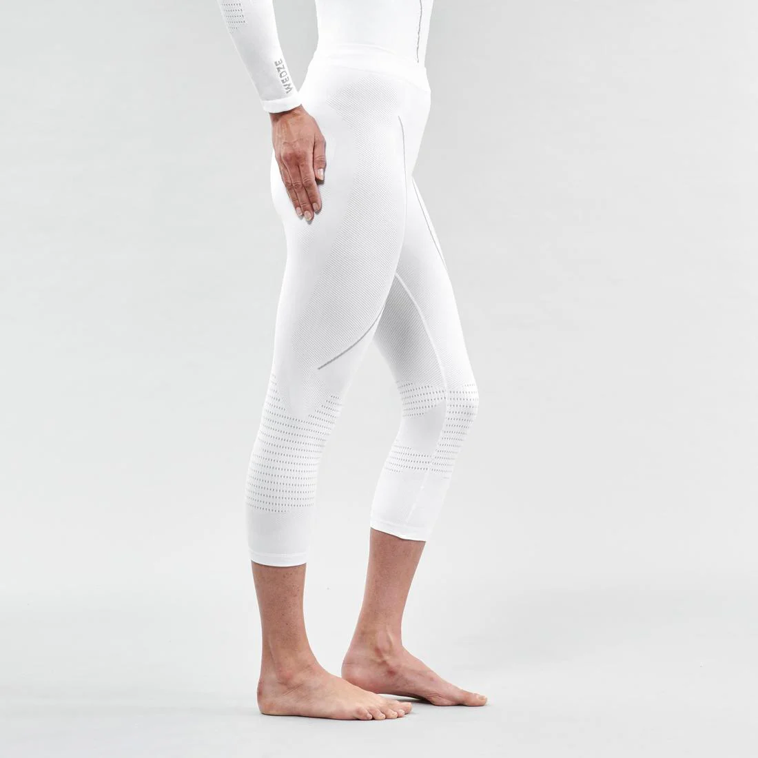 Sous-vêtement thermique de ski Femme, BL 900 seamless bas blanc - Image 3