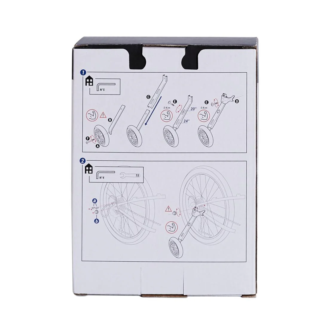 STABILISATEURS VELO ENFANT 20" 24" BTWIN - Image 15