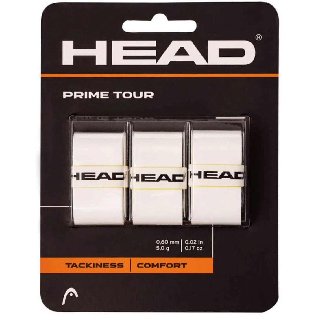 Surgrip pour raquette de tennis - Head prime tour *3 blanc