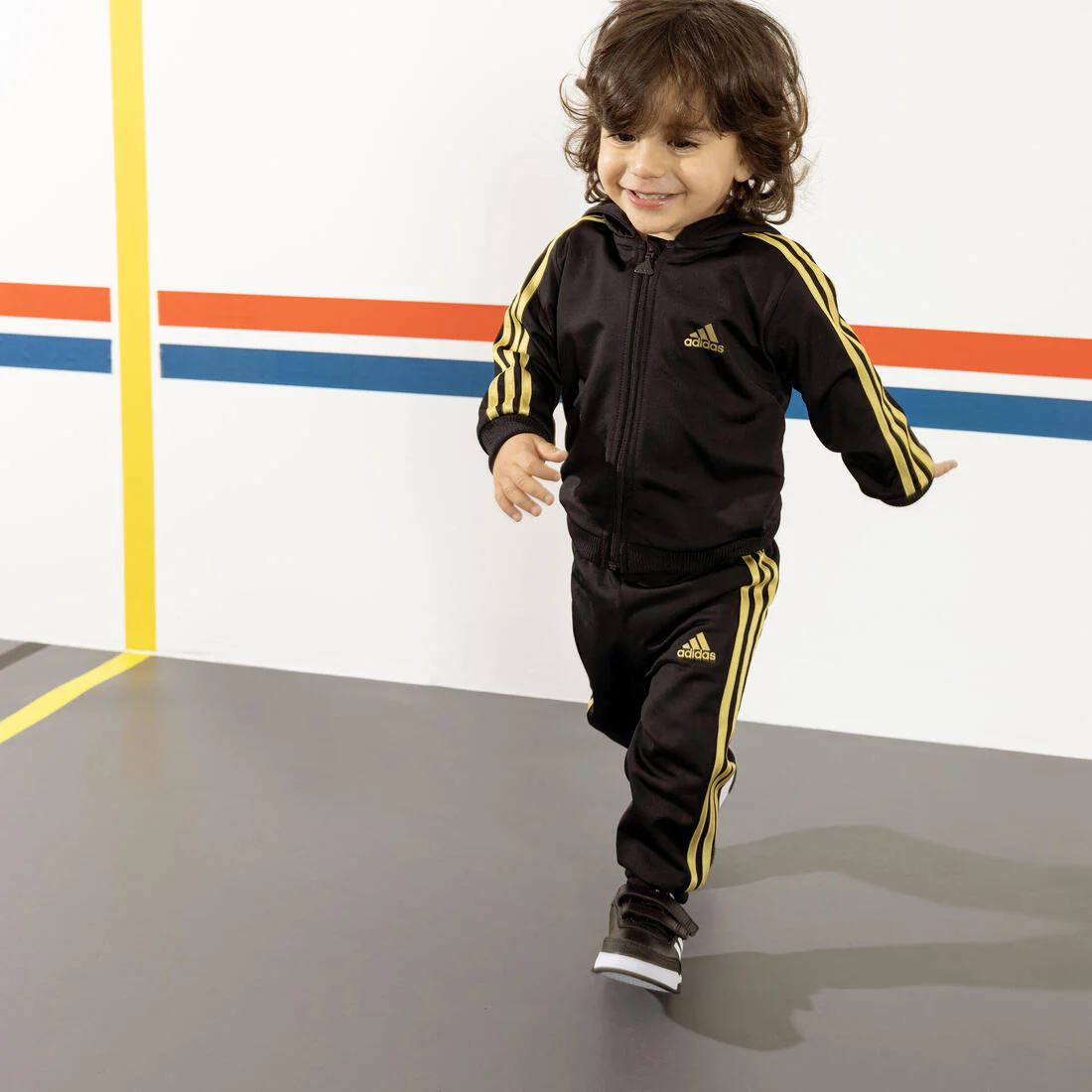 Survêtement adidas bébé noir or - Image 6