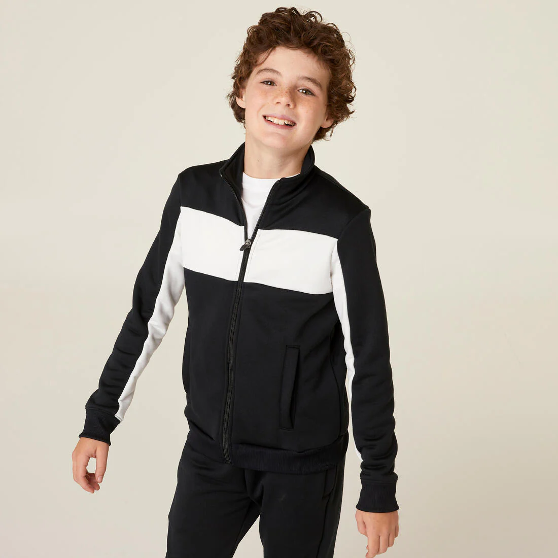 Survêtement mixte, enfant respirant - noir et - Image 8