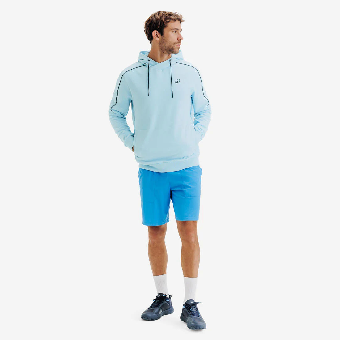 Sweat à capuche de Tennis Homme - Soft blanc cassé - Image 4