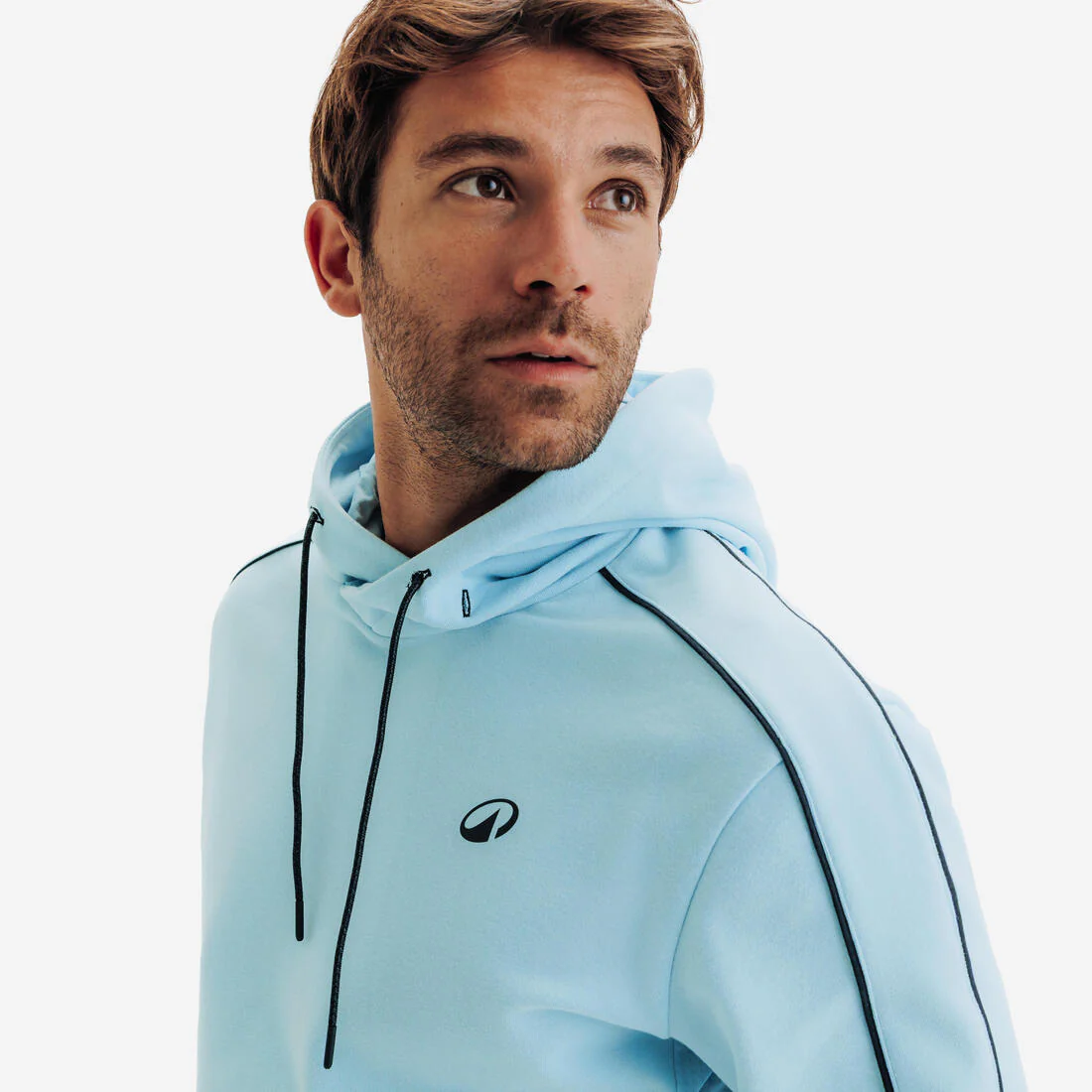 Sweat à capuche de Tennis Homme - Soft blanc cassé - Image 5