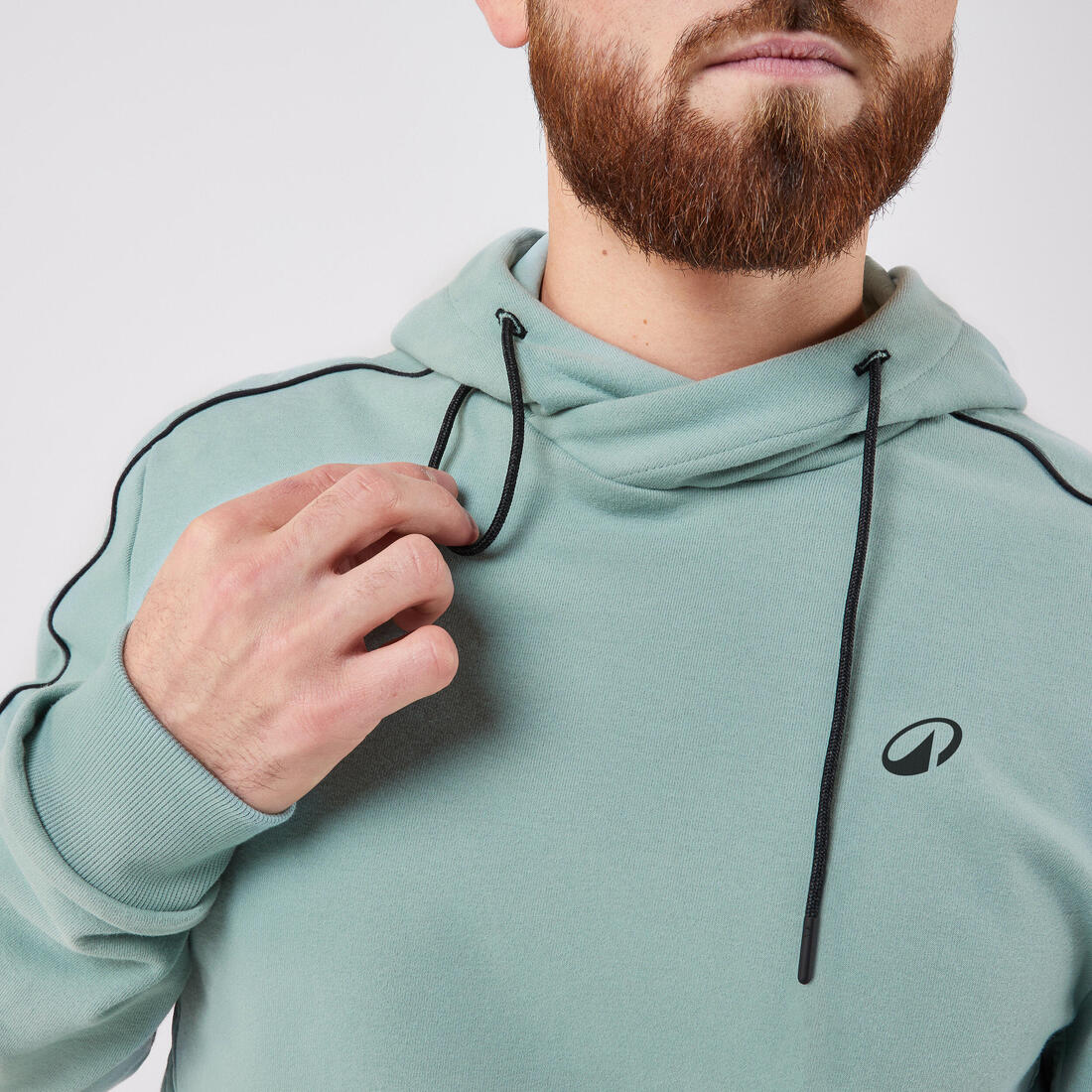 Sweat à capuche de Tennis Homme - Soft blanc cassé - Image 6