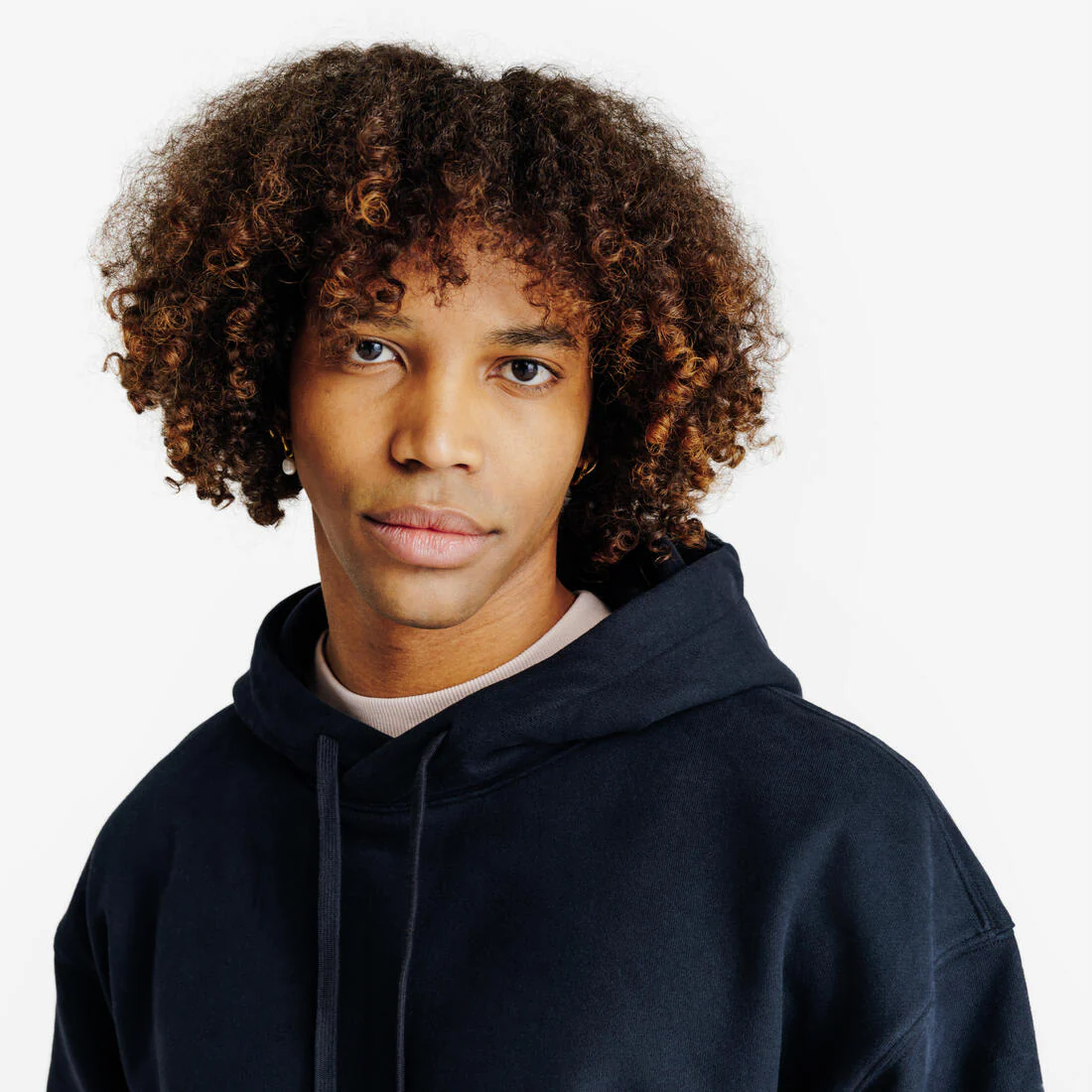 Sweat à capuche oversize homme, Elementals, noir - Image 3