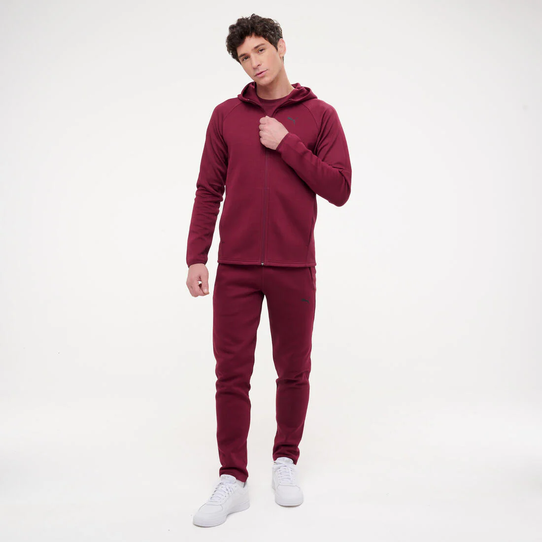 Sweat à capuche zippé active homme - Image 3