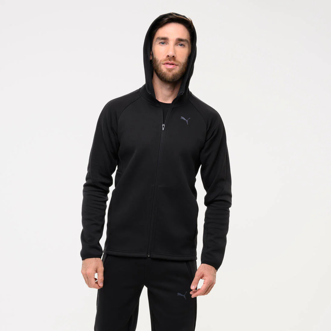 Sweat à capuche zippé active homme - Image 4