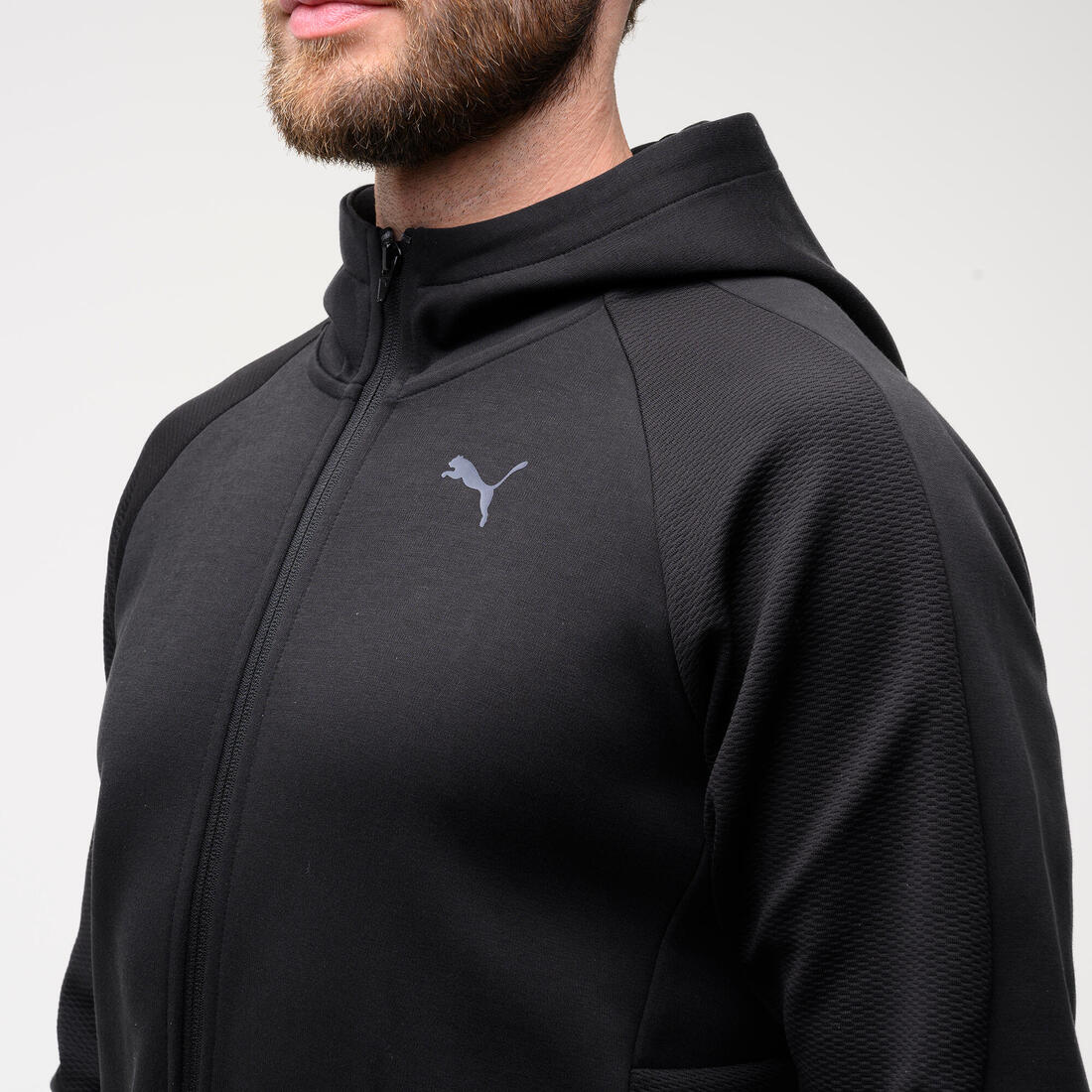 Sweat à capuche zippé active homme - Image 9