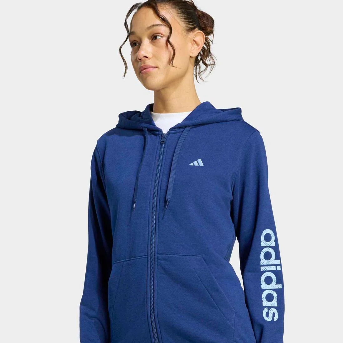 Sweat à capuche zippé de fitness femme - Image 13