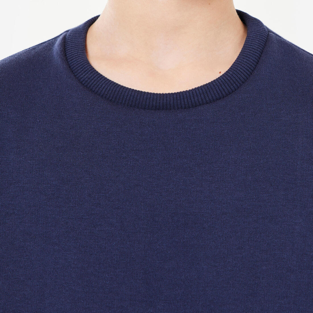 Sweat col rond mixte, chaud enfant, bleu foncé - Image 3