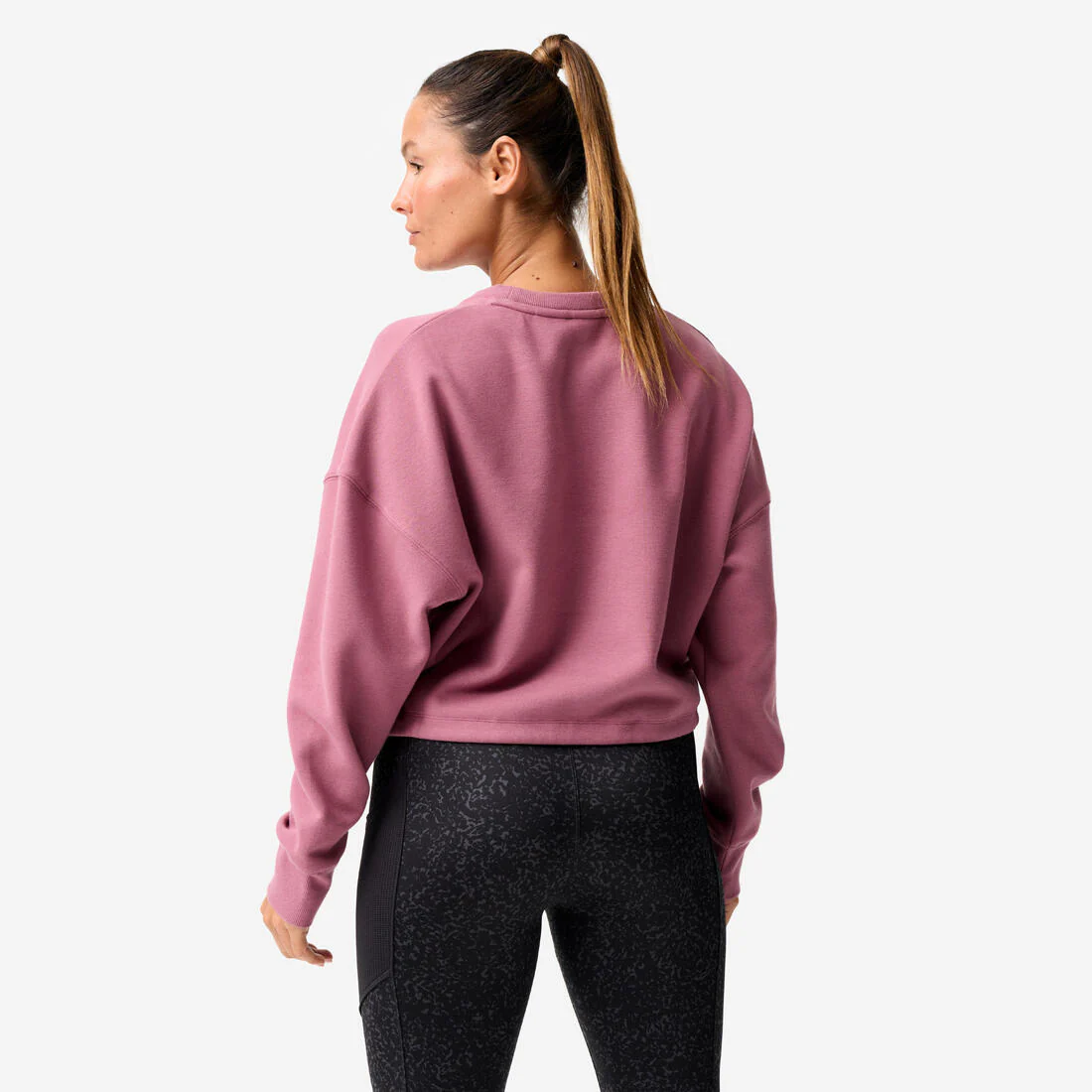 Sweat de fitness crop femme - Image 11