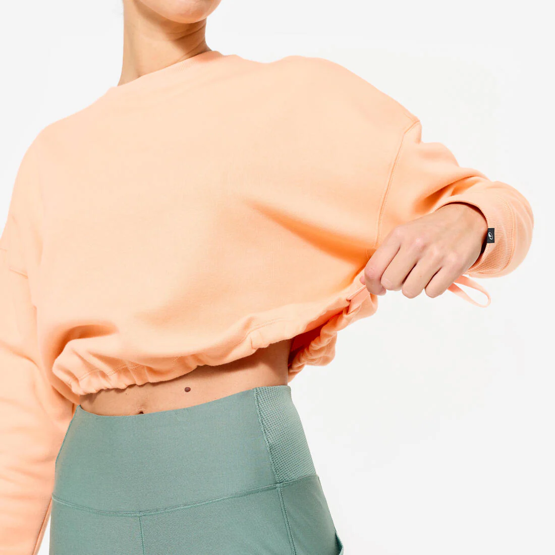 Sweat de fitness crop femme - Image 12
