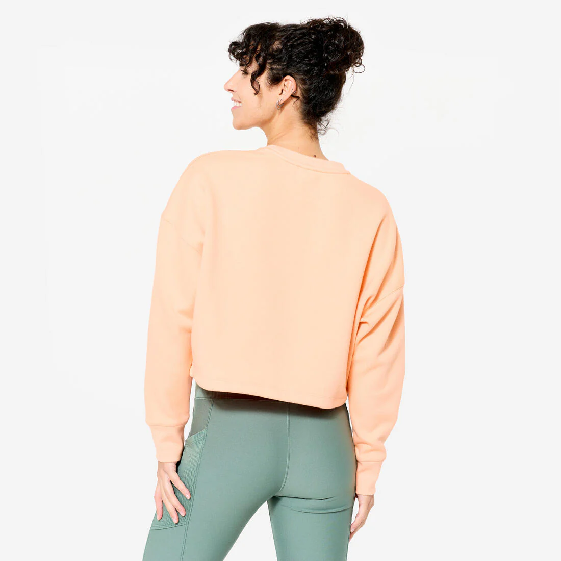 Sweat de fitness crop femme - Image 13