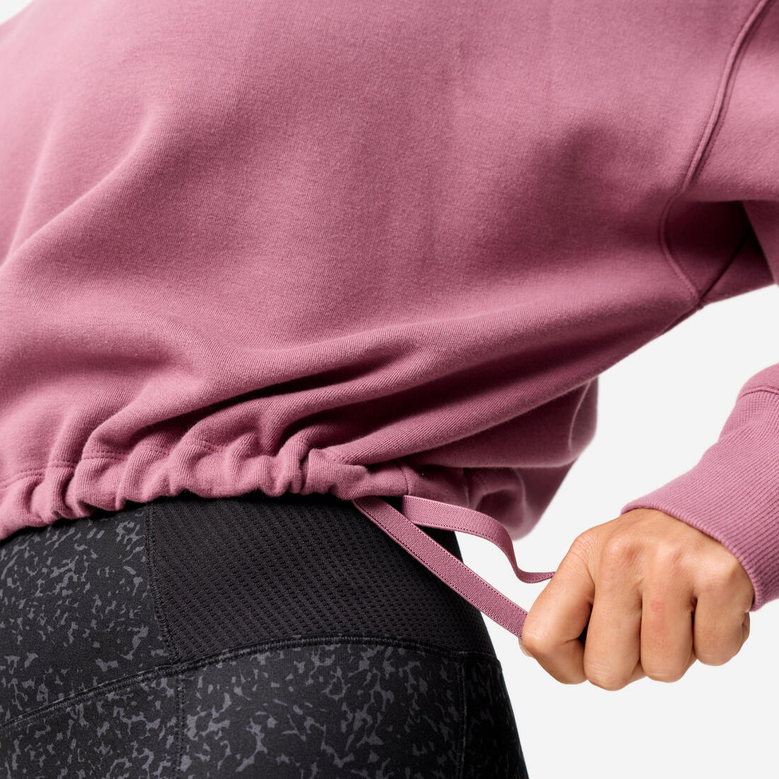 Sweat de fitness crop femme - Image 14