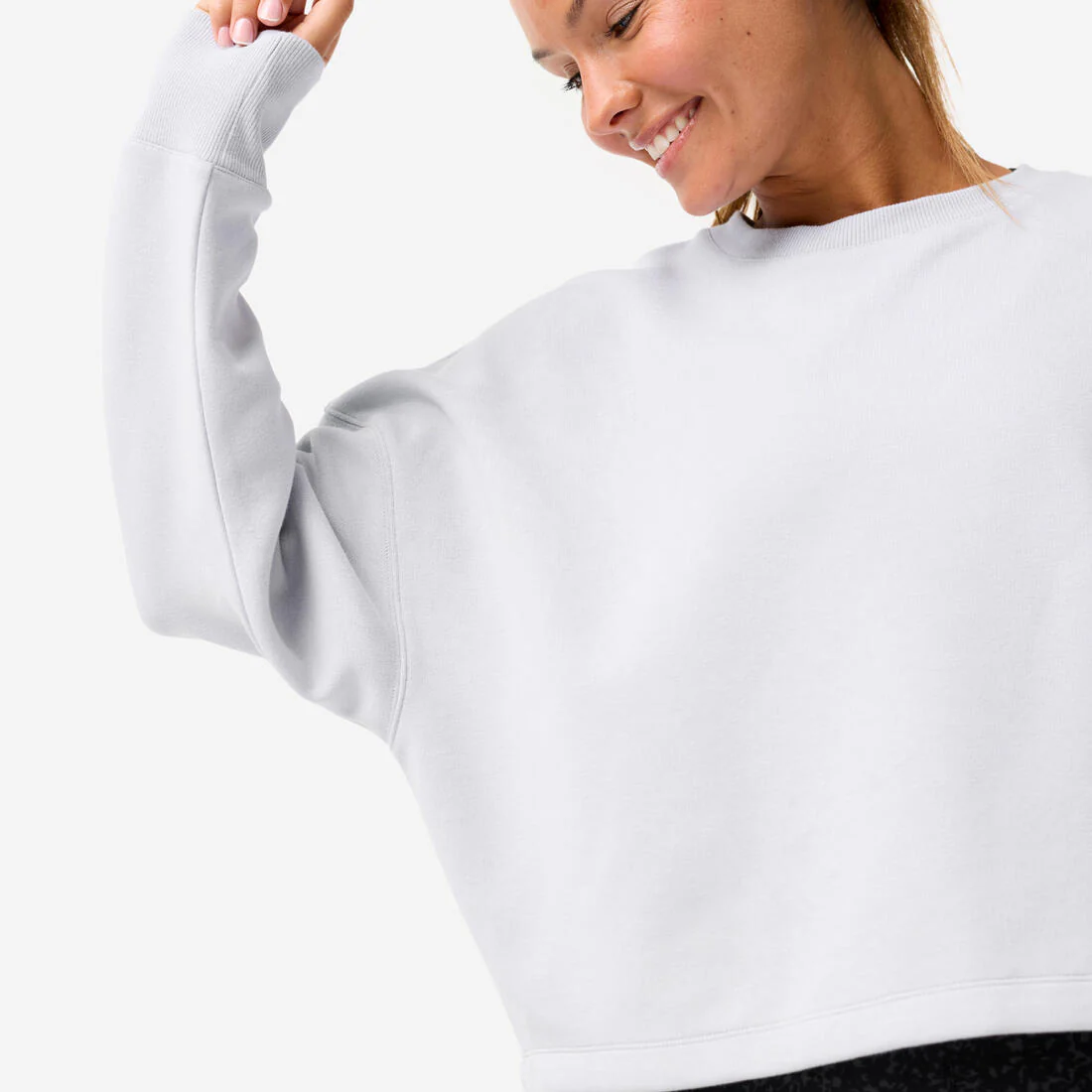 Sweat de fitness crop femme - Image 15