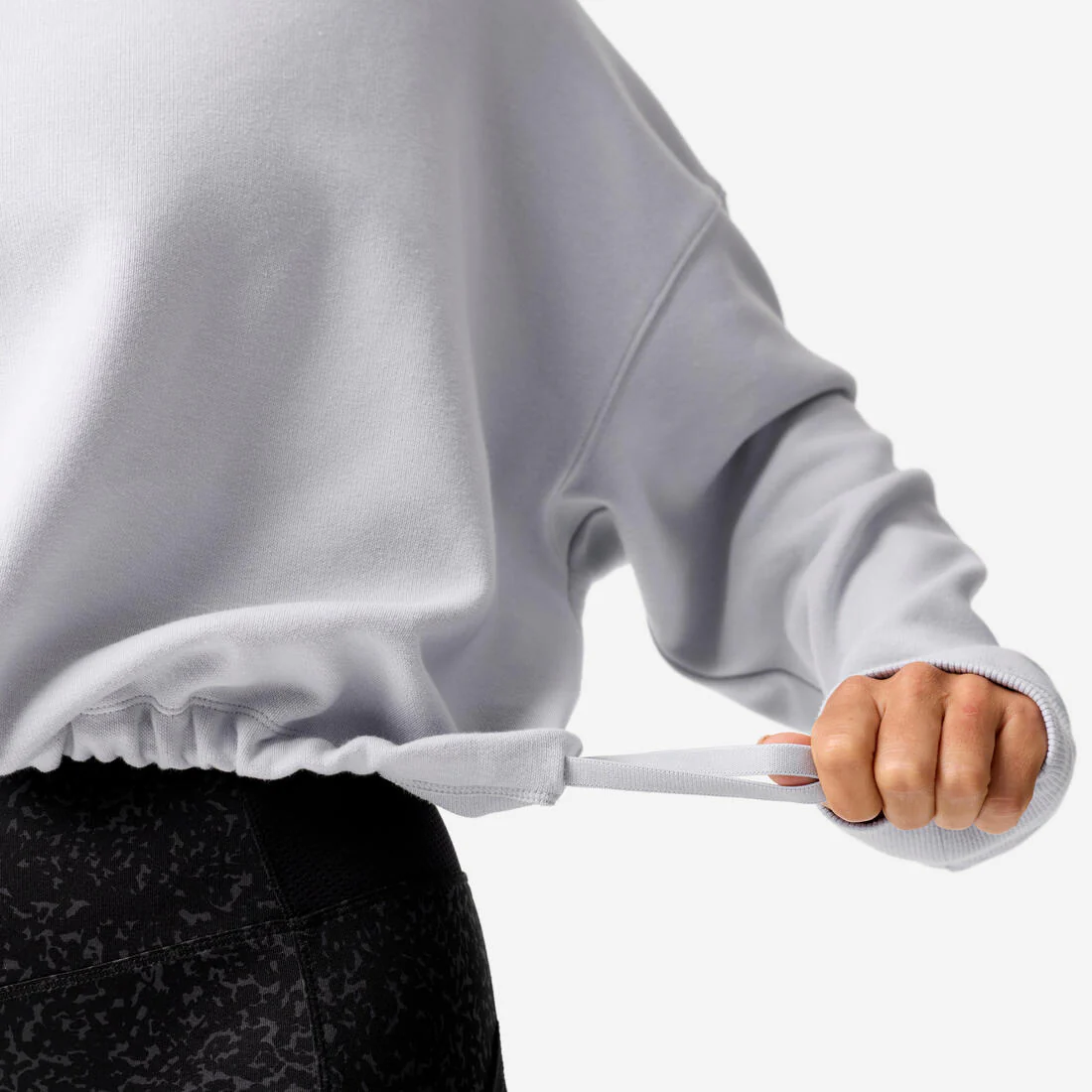 Sweat de fitness crop femme - Image 17