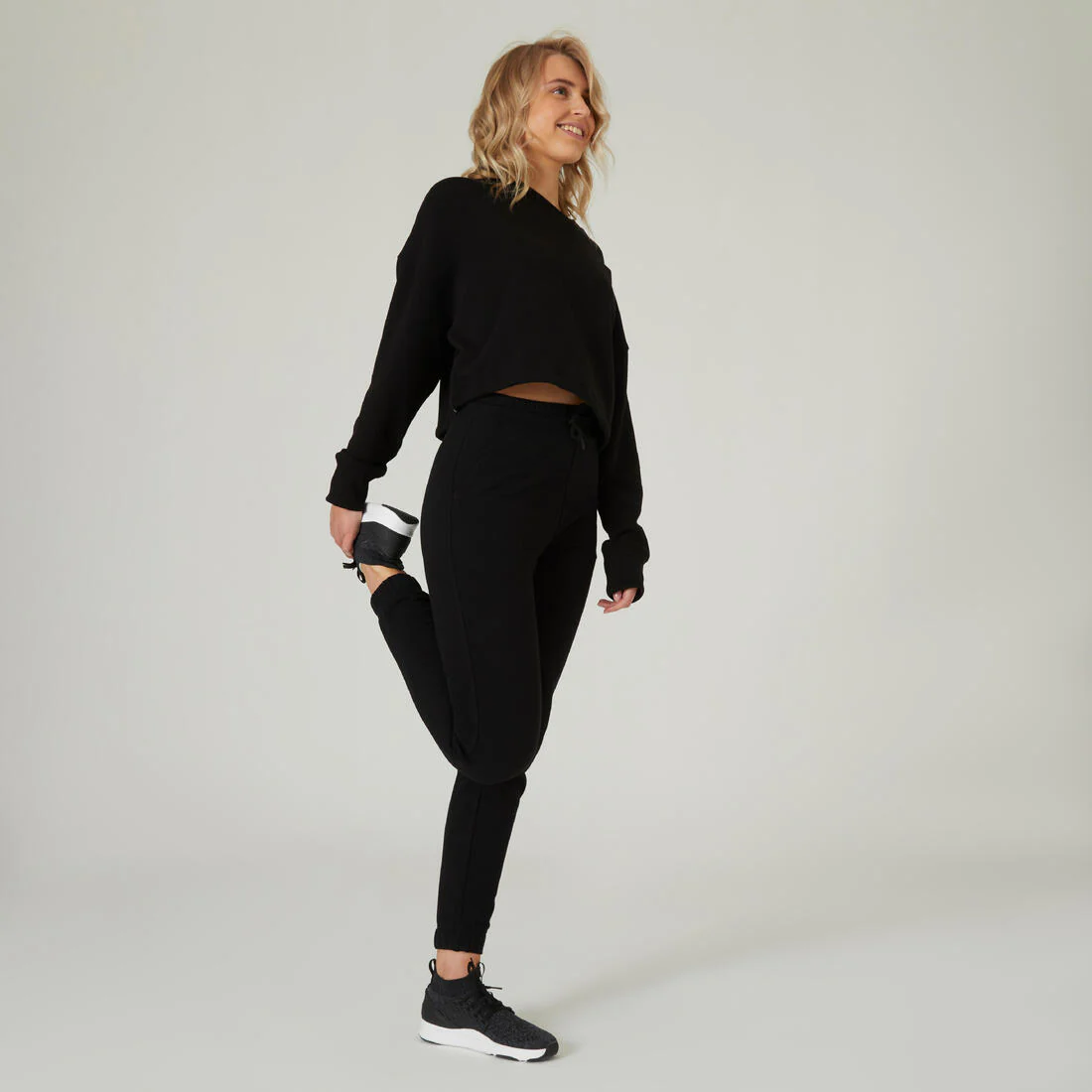 Sweat de fitness crop femme - Image 29