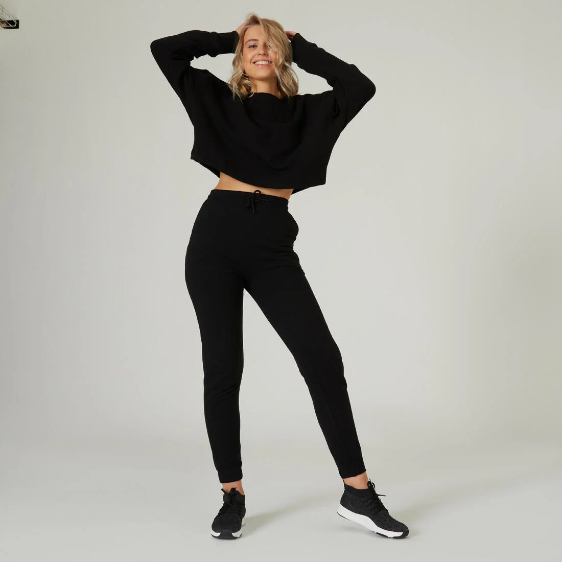 Sweat de fitness crop femme - Image 30