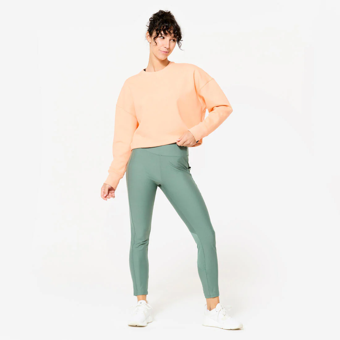 Sweat de fitness crop femme - Image 5