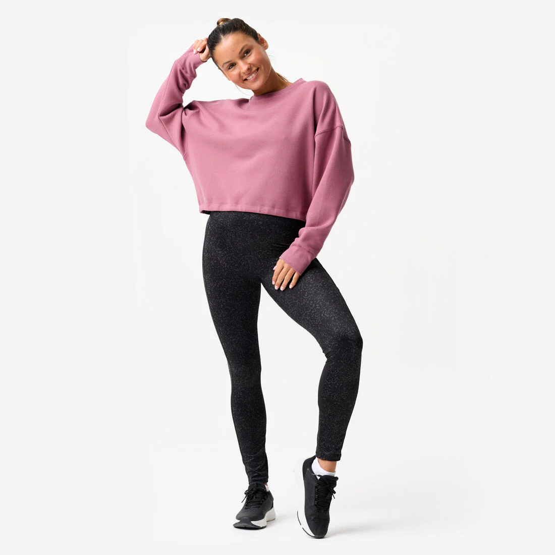 Sweat de fitness crop femme - Image 6