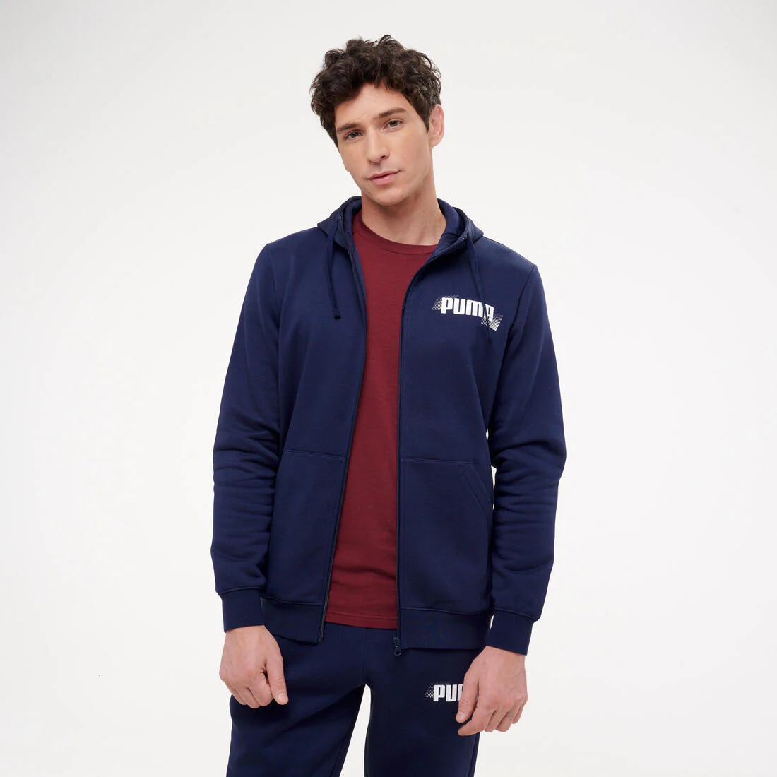Sweat zippé de fitness homme - Image 2