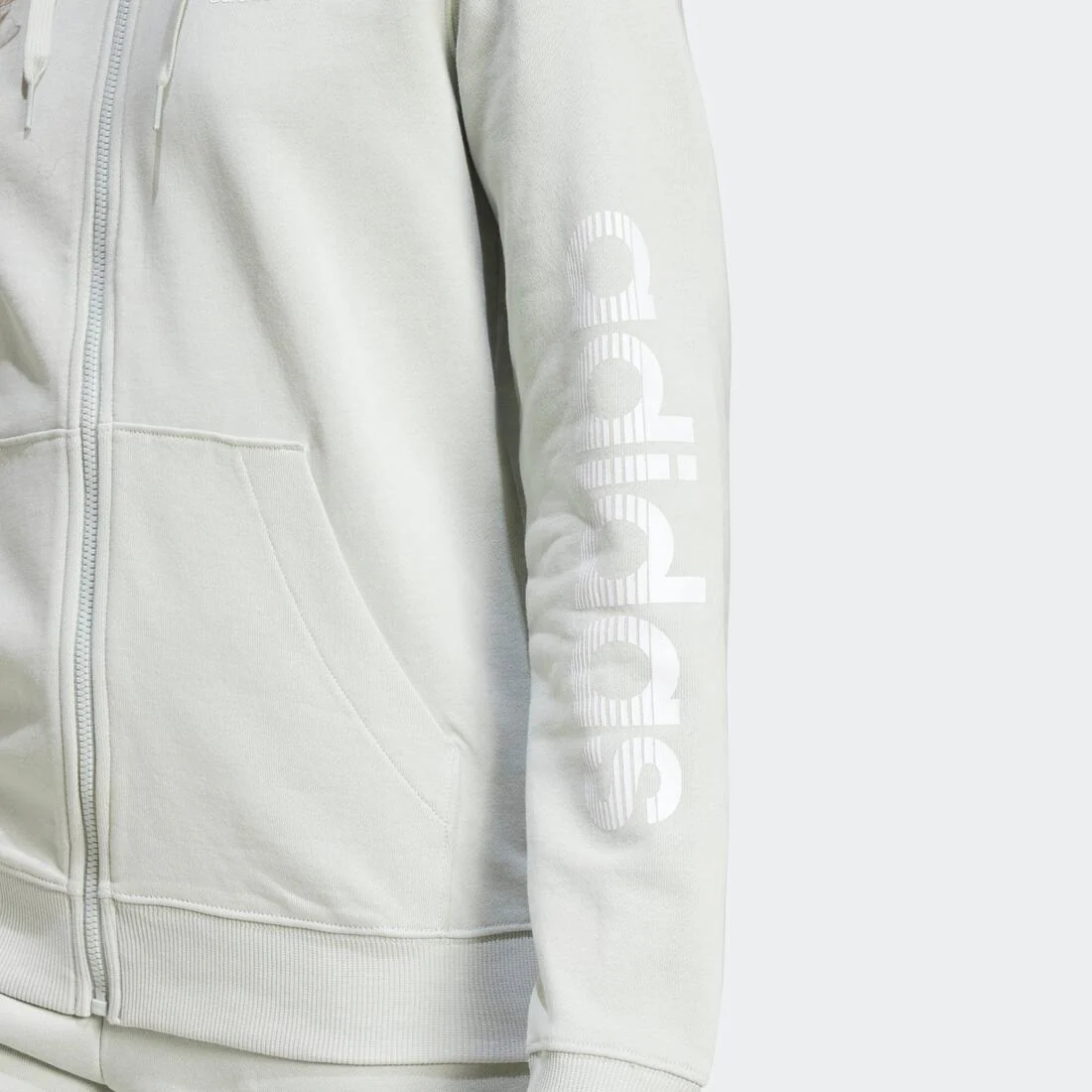 Sweat zippé imprimé Adidas femme - Image 10