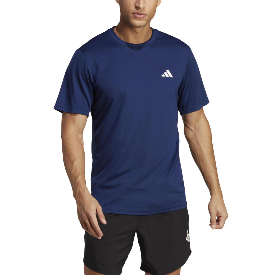T-SHIRT DE FITNESS CARDIO ADIDAS HOMME BLEU - Image 2