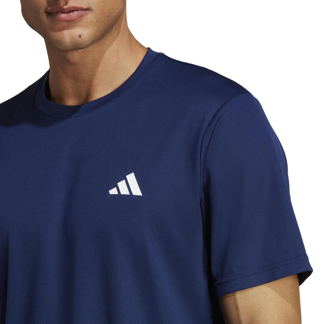 T-SHIRT DE FITNESS CARDIO ADIDAS HOMME BLEU - Image 6