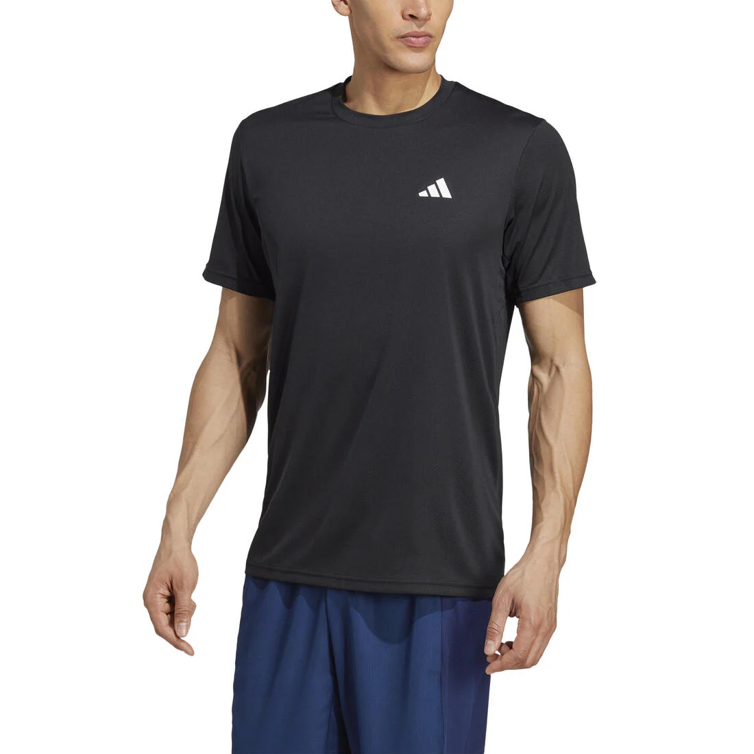 T-SHIRT DE FITNESS CARDIO ADIDAS HOMME NOIR - Image 2
