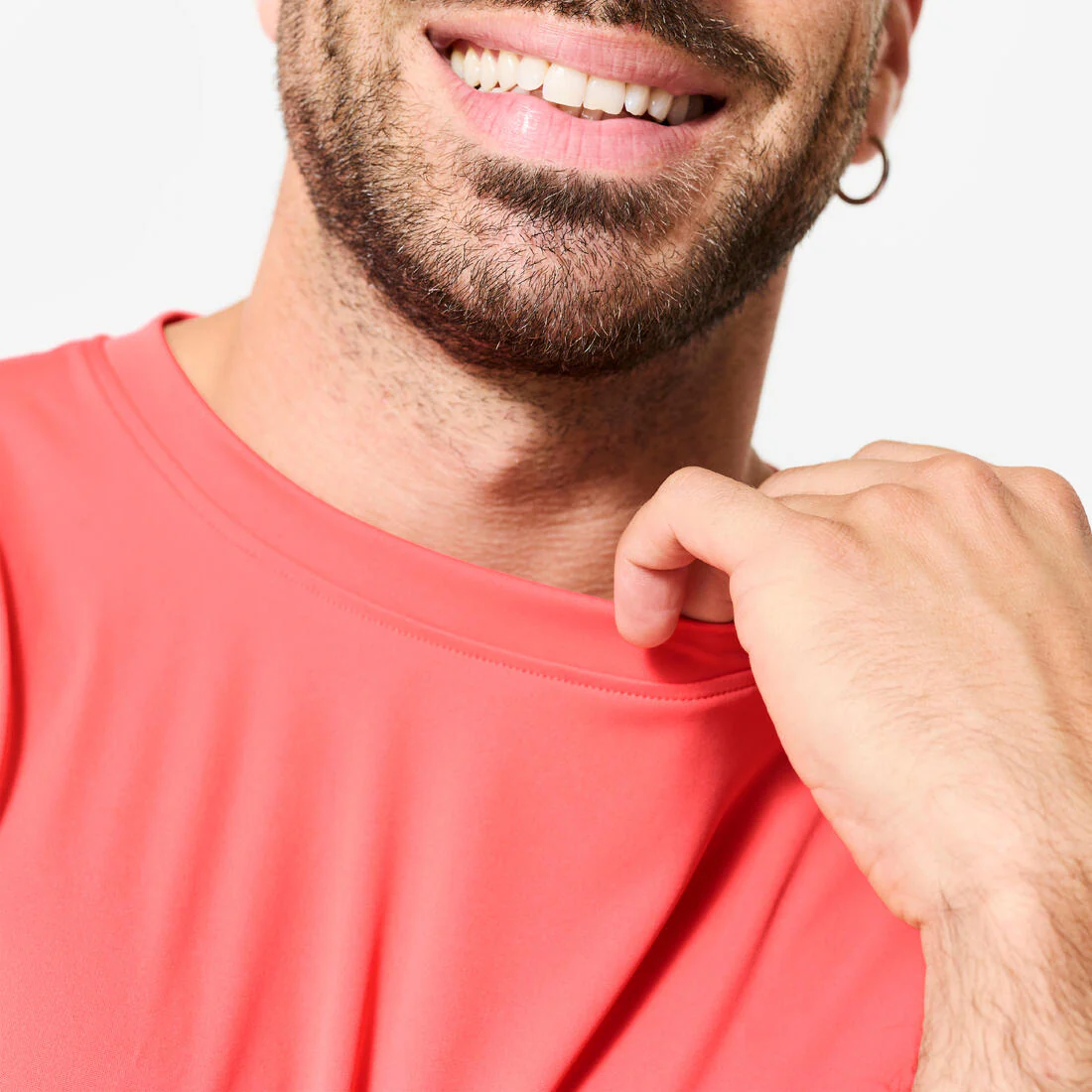 T-shirt de fitness manches courtes respirant col rond homme - Image 24
