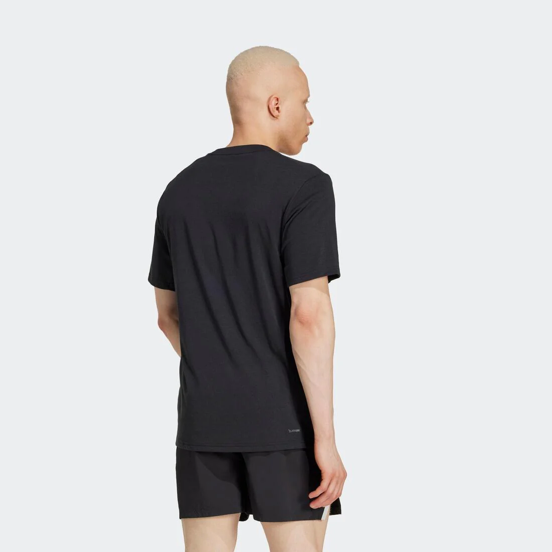 T-shirt de fitness pour homme, noir - Image 2