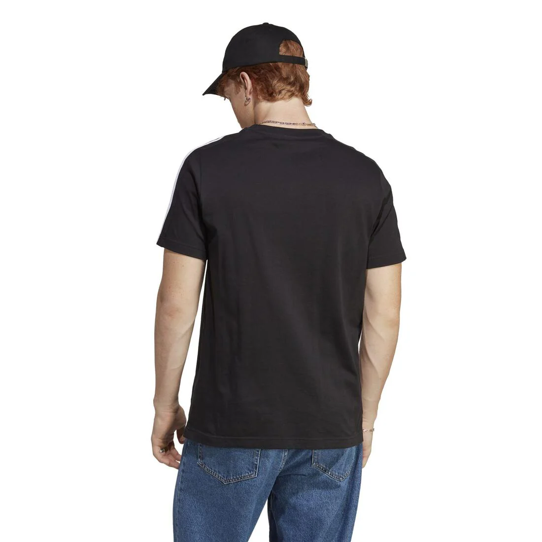 T-SHIRT DE FITNESS SOFT TRAINING ADIDAS HOMME NOIR - Image 2