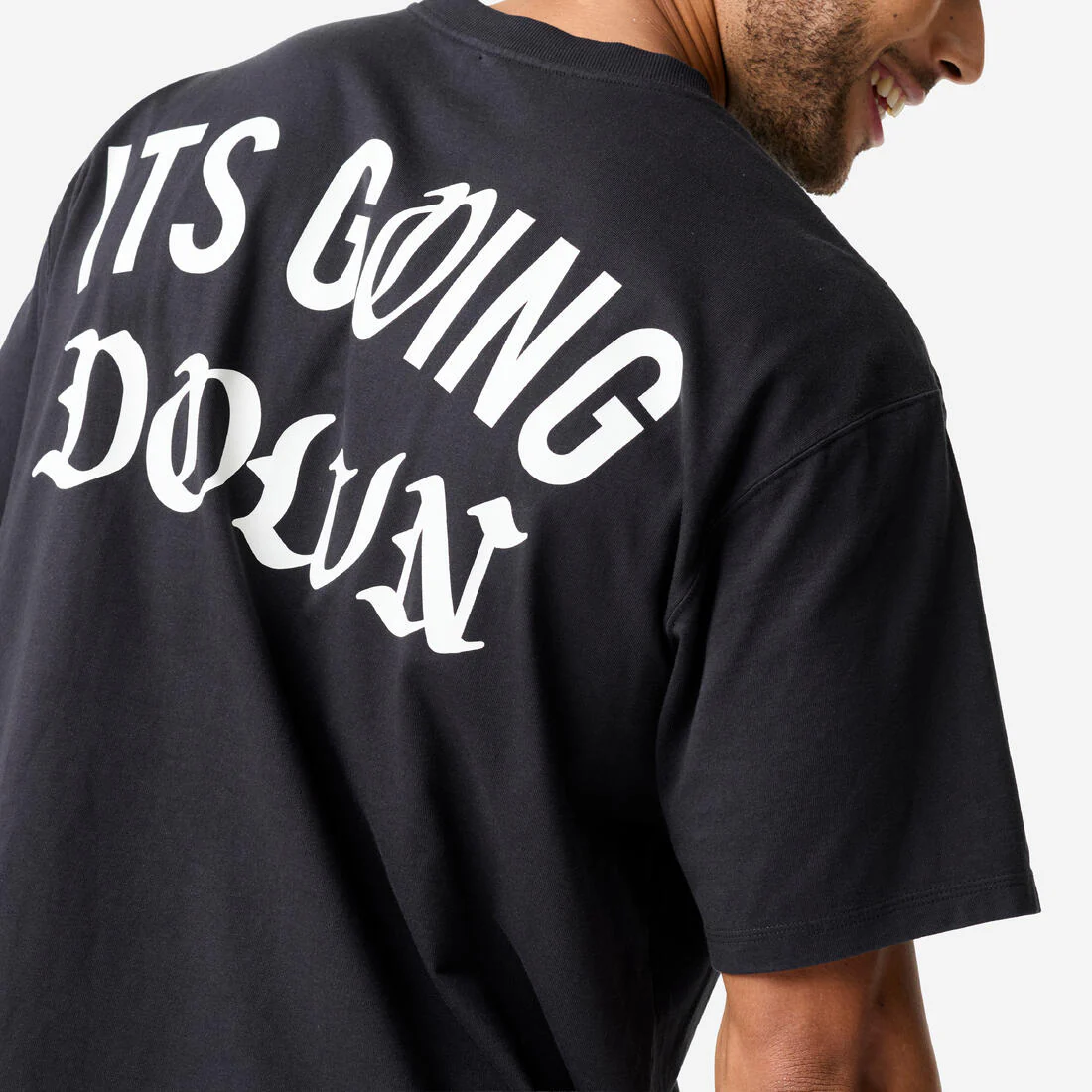 T-shirt de musculation ample homme - Image 11