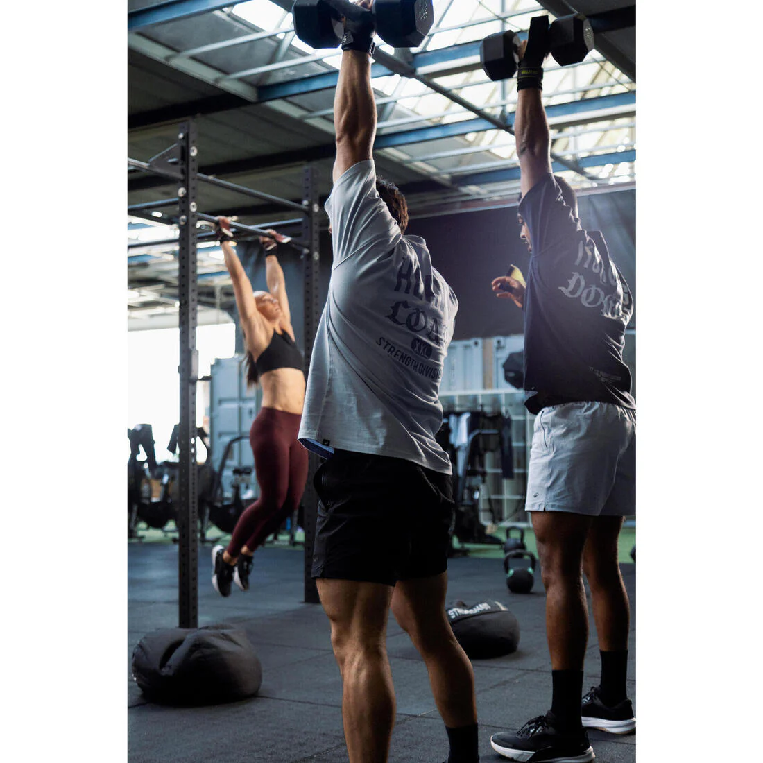 T-shirt de musculation ample homme - Image 39