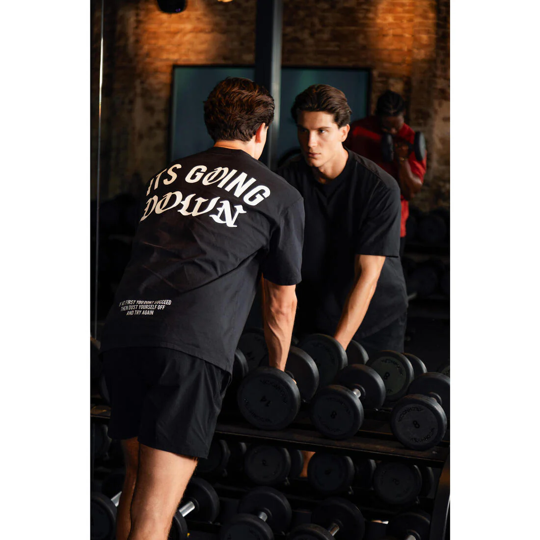 T-shirt de musculation ample homme - Image 42