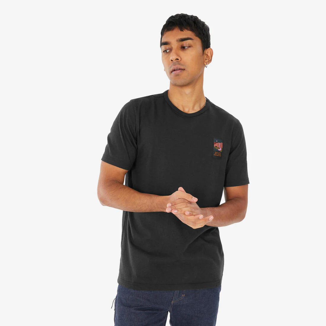 T-shirt de randonnée manches courtes homme, NH100 - Image 37