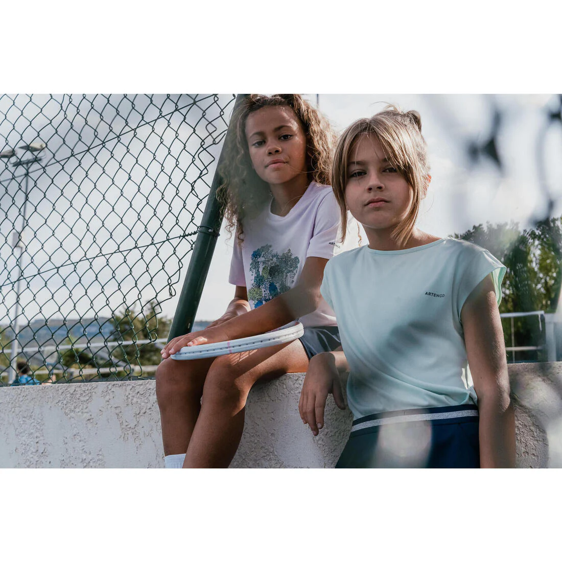 T-shirt de tennis fille - TTS500 - Image 23
